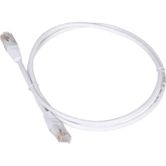 Патч-корд TWT TWT-45-45-0.15-WH UTP кат.5e, 0.15 м, белый