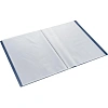 Папка файловая 40 файлов Attache Metallics А4, 800мкм, этикетка, синий