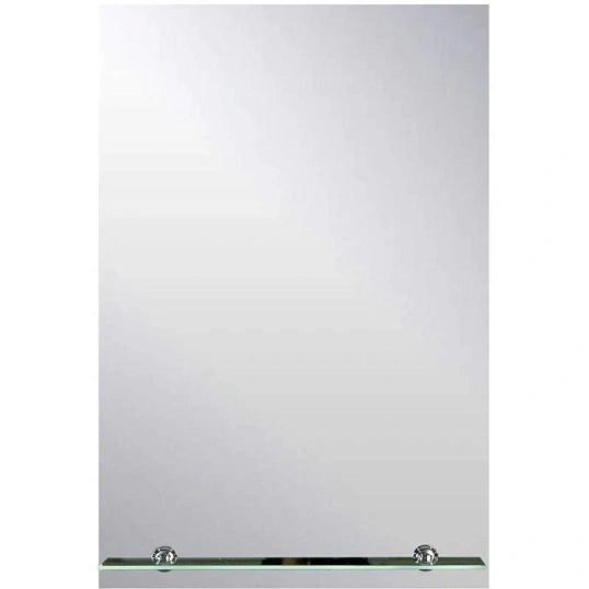 Зеркало МГЛ_настенное Комус Мебель ЭКО-15П (400x600) безрамное,1 полка