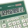 Калькулятор настольный Deli полноразм. EM888A, 12-ти разряд., мятн/бел
