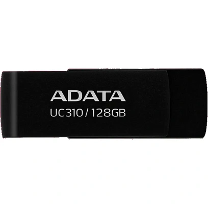 Флеш-память ADATA 128GB UC310-128G-RBK BLACK\GR