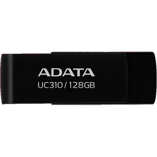 Флеш-память ADATA 128GB UC310-128G-RBK BLACK\GR