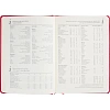 Ежедневник недатированный А5+ CLASSIC иск.кожа КРАСНЫЙ 3-689/04