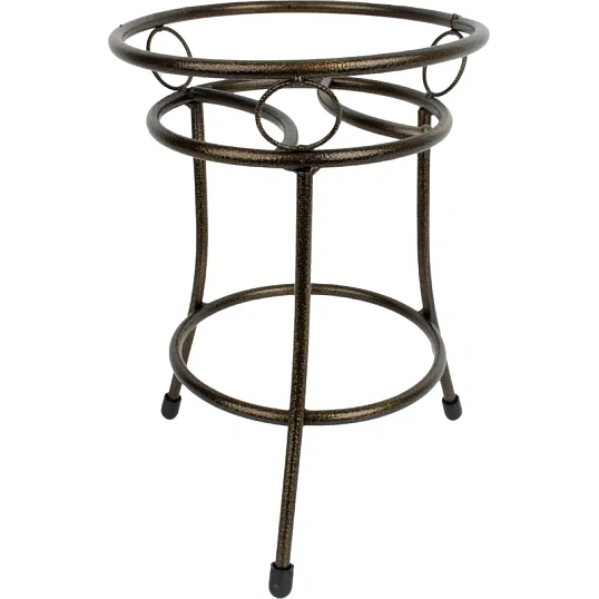 Подставка для цветов 'Пион', 1 г., бронза, 1/1, Ц6