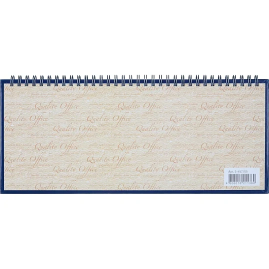 Планинг недатированный синий,305х130, 64 л.,Ideal 3-457/05