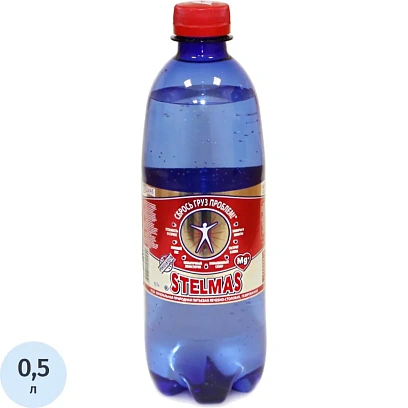 Вода минеральная лечебная Стэлмас Mg+ газ ПЭТ 0,5л