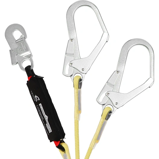 Строп веревочный двойной нерегулируемый с аморт аК22 огнеупорный vnt aK22