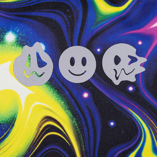 Рюкзак школьный Комус Класс Shape Illusion two,  Черный, 1 отд