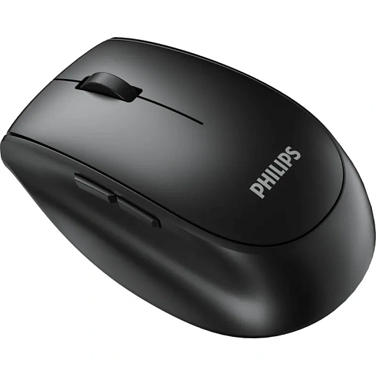 Мышь компьютерная Philips (SPK7627B/60) беспров. 2,4 GHz BT 1600dpi черн