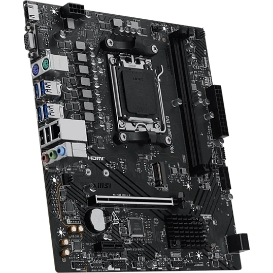 Материнская плата MSI PRO A620AM-B EVO A620, AM5, 2xDDR5, mATX