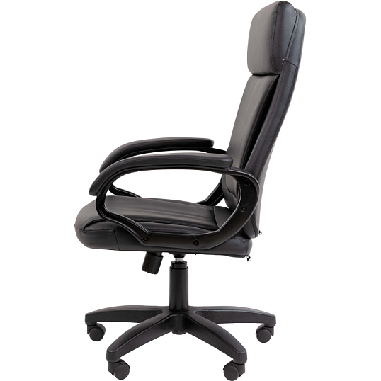 Кресло VT_Chairman 794LT чер.пласт экокожа черная