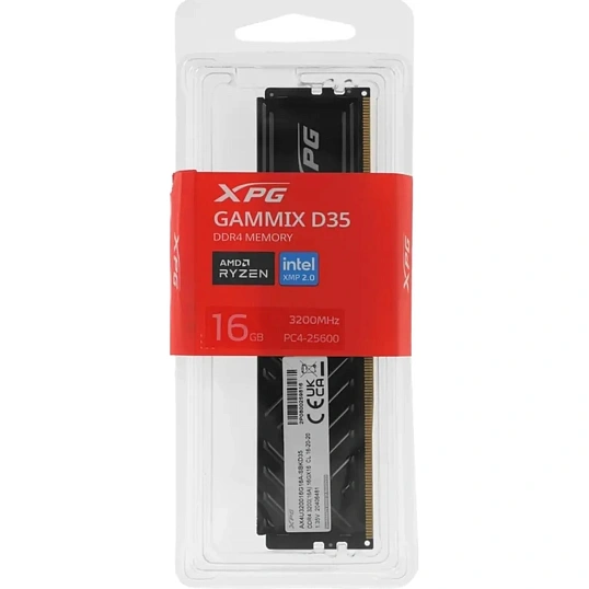 Модуль памяти ADATA DDR4 DIMM 16GB 3200Мгц(AX4U320016G16A-SBKD35)