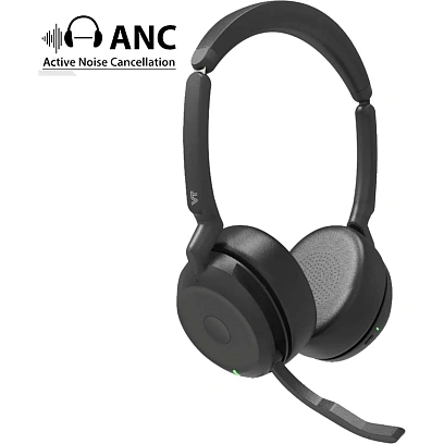 Гарнитура VT SCAPE 65, Дуо, Hi-Fi звук, 30м Bluetooth, ANC, чехол
