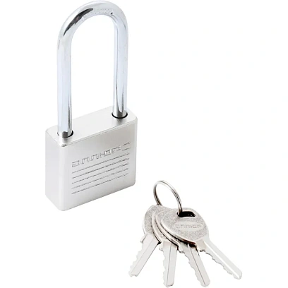 Замок навесной УЗК_Аллюр ВС1Ч-038Д (38хd=6х50) чугун(16834)хром(дл.дуж/4кл)