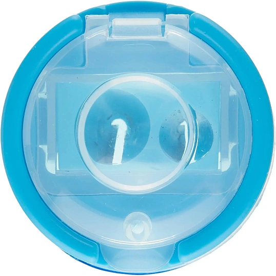 Точилка Attache Economy на 2 отв., c цветным контейнером, ассорти