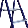 Стремянка Алюмет стальная окрашенная с алюминиевыми ступенями  6 ст. М8406