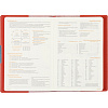 Ежедневник недатированный А5  METROPOL  (КРАСНЫЙ)3-491/02