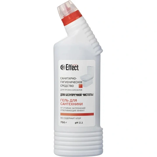 Профхим сантех кисл гель д/мытья сантехн Effect Super, 0,75л