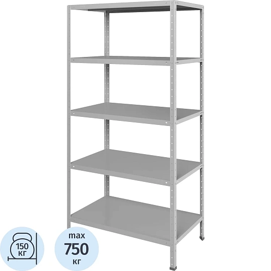 Стеллаж металлический MS Str 200/100х60/5