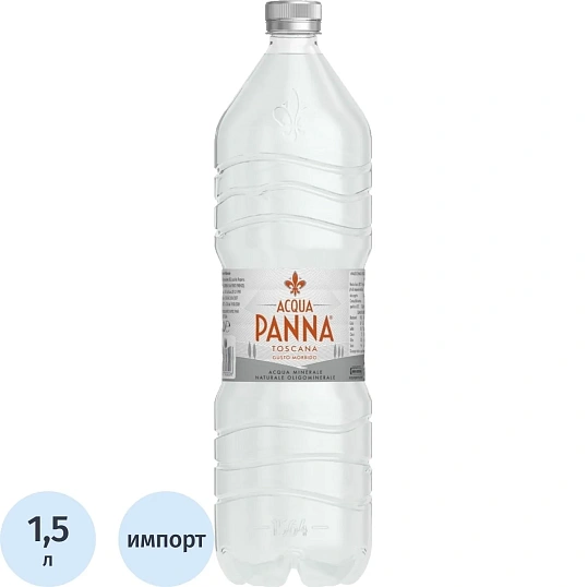 Вода минеральная Acqua Panna негаз ПЭТ 1,5л