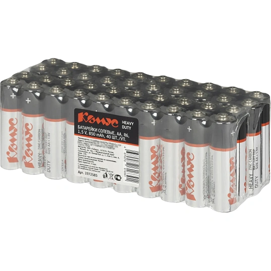 Батарейка Комус AA/R6 S40 уп/40шт