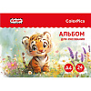 Альбом для рисования Комус Класс ColorPics Веселые джунгли, А4 24л в асс