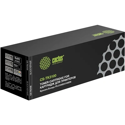 Картридж лазерный Cactus CS-TK3100 TK-3100 чер. для Kyocera M3040dn/M3540dn