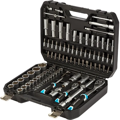 Набор инструмента TOPFORT 94 предметов  1/4 и 1/2