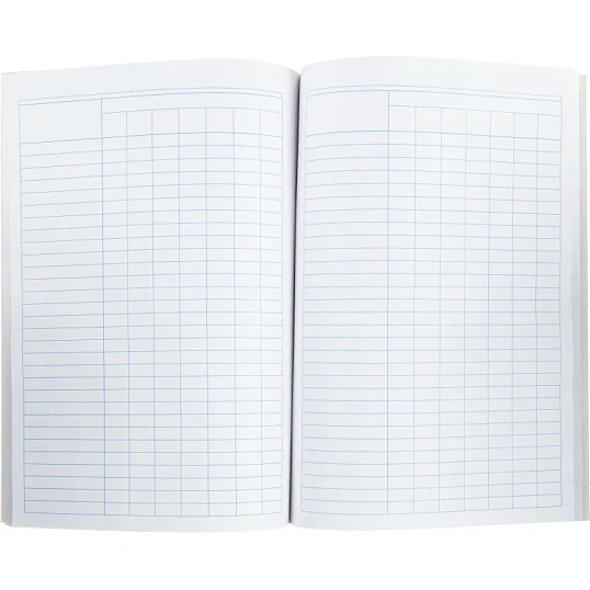 Книга учета 96л. пустографка, обл.картон