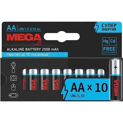 Батарейка АA/LR06 уп/10шт      