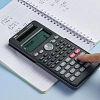 Калькулятор научный Deli ED300SR-2,10+2р,300ф,2ст,172,6х82,7,дв пит,т.сер