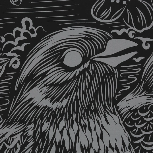 Гравюра Скретчинг МИКС 18x24 см птички, набор МУЛЬТИ АРТ SCRMIX-115406