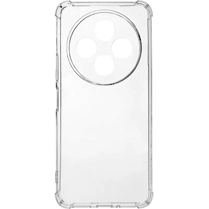 Чехол накладка PERO силикон для Xiaomi Redmi 14C прозрачный усиленный