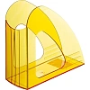 Лоток вертикальный Attache 90мм Bright Colours прозрачный желтый