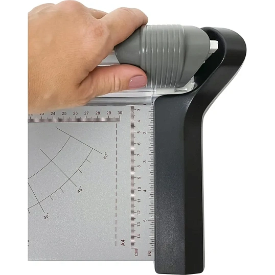 Резак для бумаги ГЕЛЕОС РРA4-1, 300мм, 10 листов, роликовый