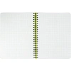 Бизнес-тетрадь А5,96л,кл,спир,пластик,тон.бл. Attache Bright colours Лайм