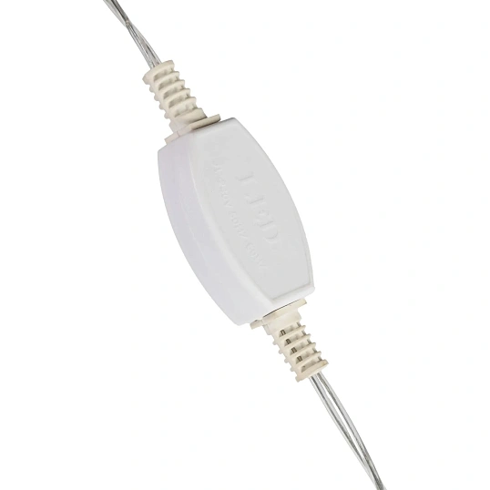 Электрогирлянда Дождь 2x4 м 800LED мерц. IP44 отсоед. нити, хол.бел.HD-YW04