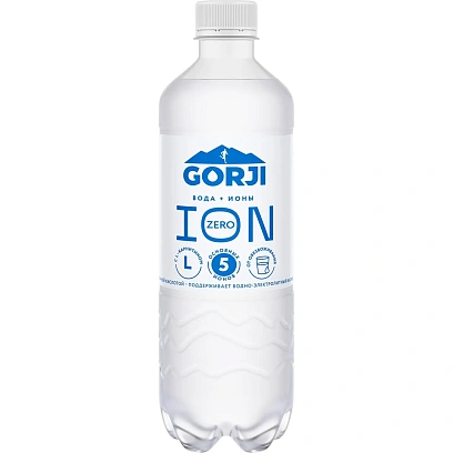 Напиток Gorji Ion Zero негаз ПЭТ 0,5л