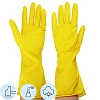 Перчатки MitRa Professional КЩС желтые, р.L 