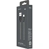 Кабель USB PERO DC-04 8-pin Lightning, 1м, Silver-black