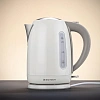 Чайник BigTech FEK216SМE, 1,7л, 2200 Strix, металл, беж