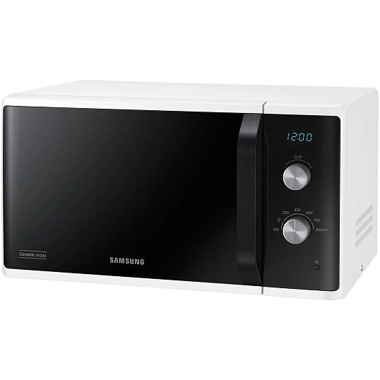 Микроволновая печь Samsung MS23K3614AW/BW, 800Вт, 23л, белый