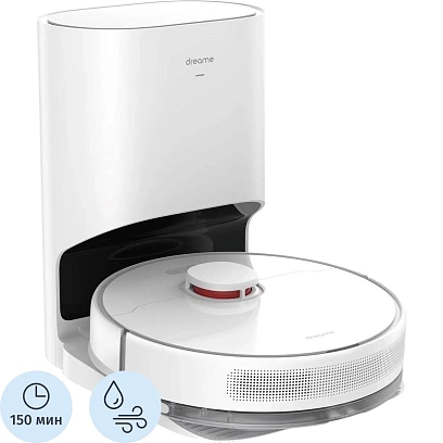 Робот-пылесос Dreame Bot Robot Vacuum and Mop D10 Plus, белый