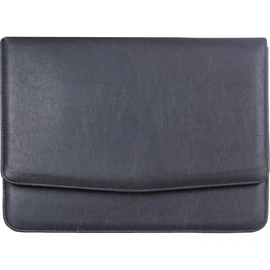 Папка деловая для документов кож/зам  360х270 мм  'Визит' 311, черная