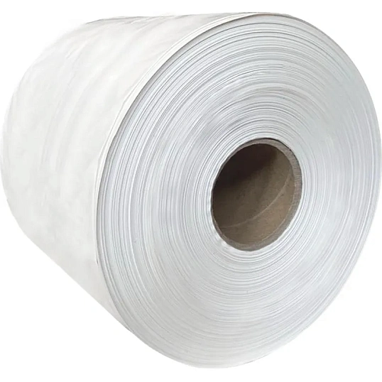 Пленка укрывная рукав ПНД,20мкм,20см прозр,1с,шуршащ,толщ рукава40мкм(10кг)