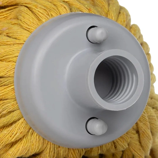 Насадка МОП Алабама 250 г веревочный резьбовой хлопок жёлтый RK1544