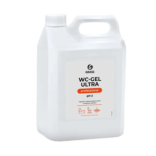 Профхим сантех кисл гель д/деликат ухода акрил Grass/WC-Gel ultra,5л