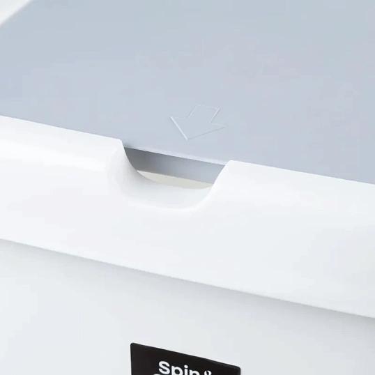 Контейнер для мусора Step 25л белый