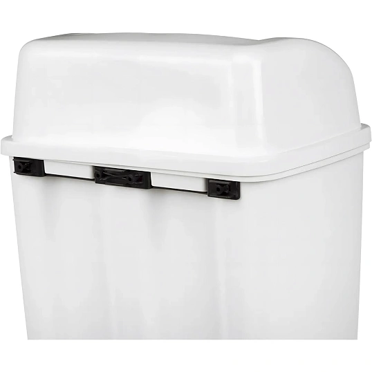 Ведро мусорное Luscan Professional настенное 23л белое 3521W