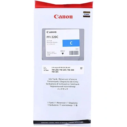 Картридж струйный Canon PFI-320C (2891C001) гол. для TM-200/205/300/305